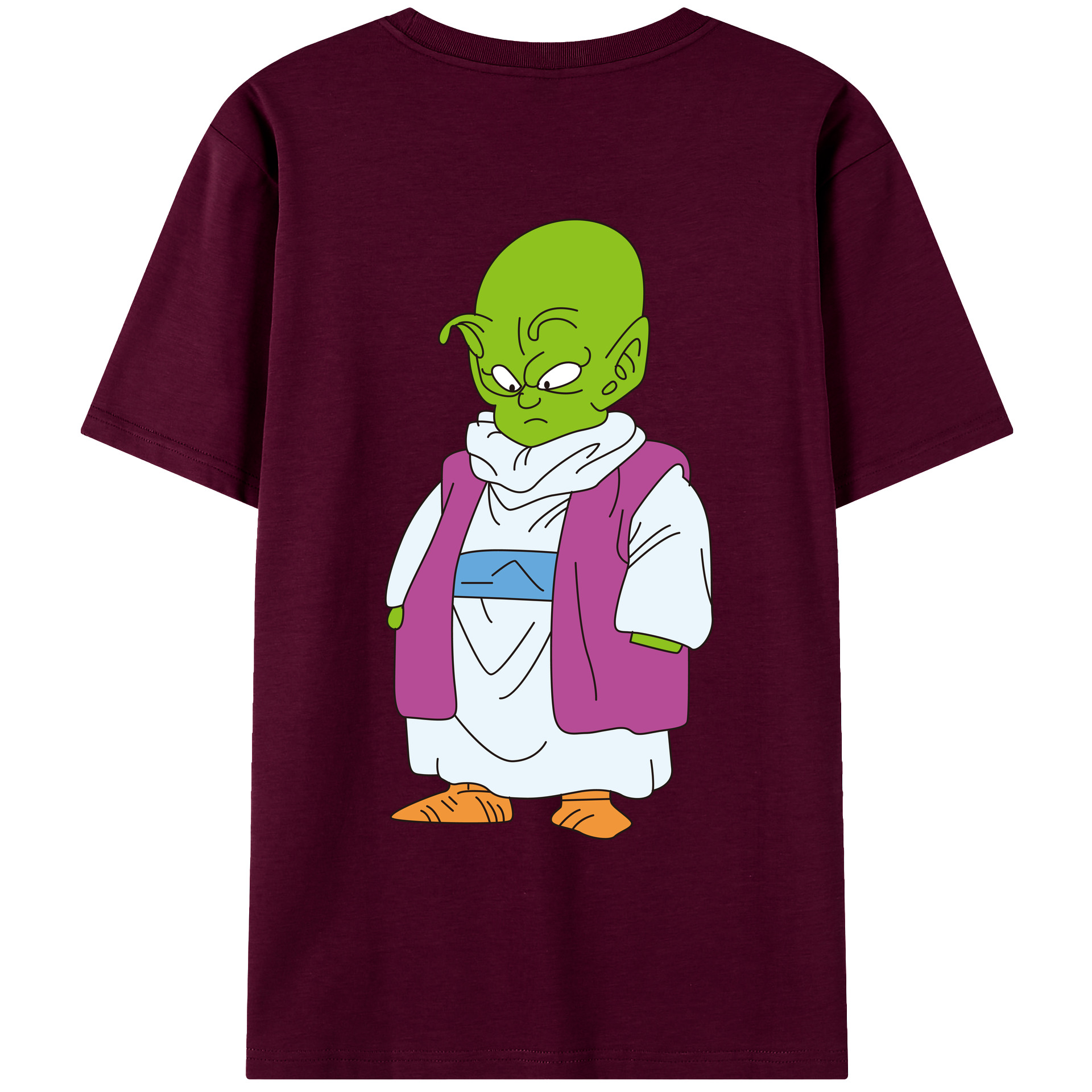 （画像用） ドラゴンボール ピッコロ DRAGON BALL Piccolo レディース半袖Tシャツ(バックプリント)